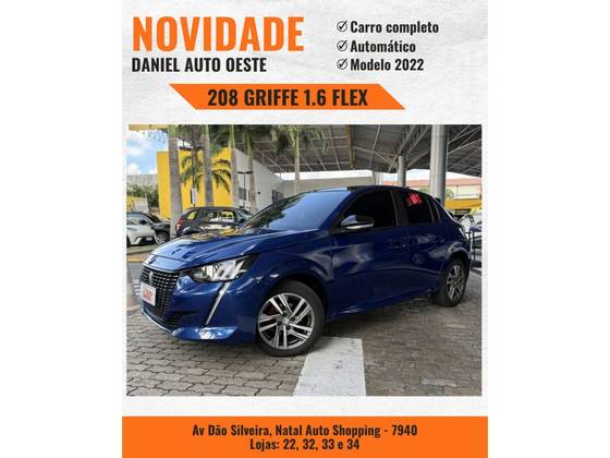PEUGEOT 208 1.6 16V FLEX GRIFFE AT6